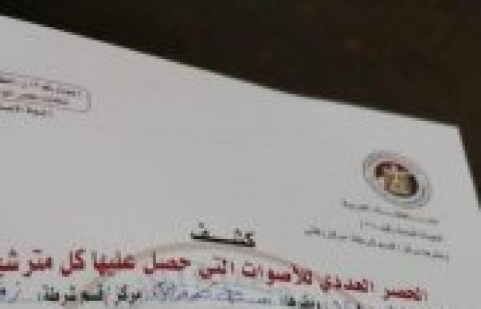 حصري ومحدث | أولًا بأول.. نتائج فرز لجان دائرة زفتى والسنطة لحظة بلحظة